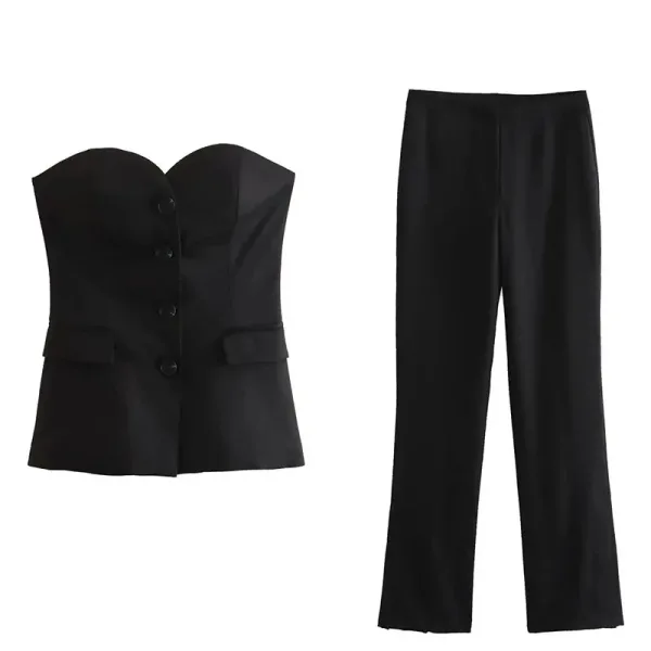 tenue élégante femme noir
