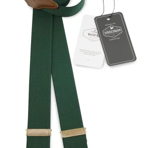 Bretelles Classiques Vert Bouteille