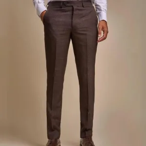 Cavani Caridi - Pantalon Marron Foncé