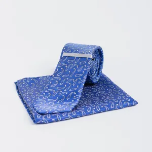 Cavani - Ensemble de Cravate Bleu Clair