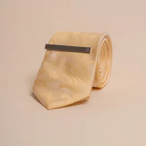 Cavani - Ensemble de Cravate Gold Paisley