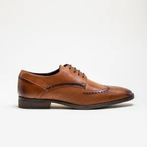 Cavani Lisbon Chaussures Marron Clair - Bout d'aile Brogue