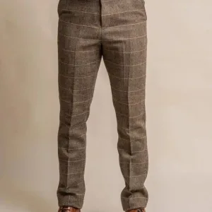 Cavani - Pantalon Albert Marron