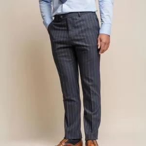 Cavani - Pantalon Bleu Marine Invincible Suit