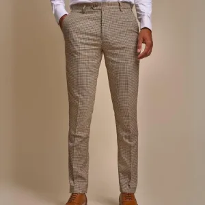 Cavani - Pantalon Elwood Pied-de-Poule