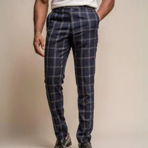 Cavani - Pantalon Hardy Bleu Marine, Gentleman's