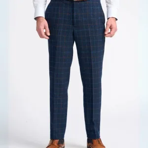 Cavani - Pantalon Tweed Cody Bleu