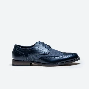 Chaussures Cavani Oliver Tweed - Bleu Marine