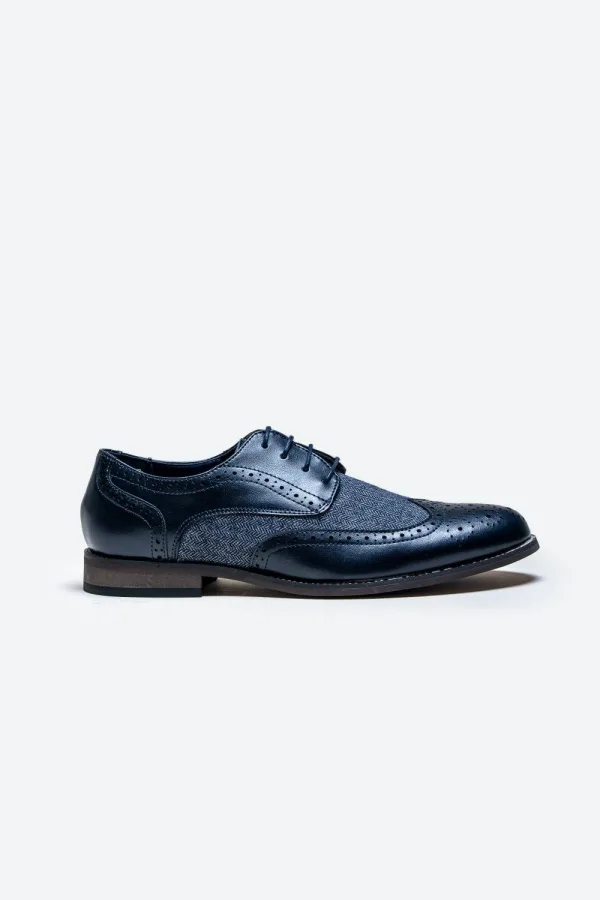 Chaussures Cavani Oliver Tweed - Bleu Marine