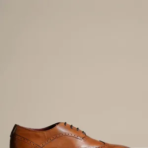Chaussures en cuir marron, Marc Darcy Dawson - Wingtip brogue