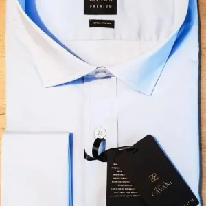 chemise élégante pour homme bleu clair