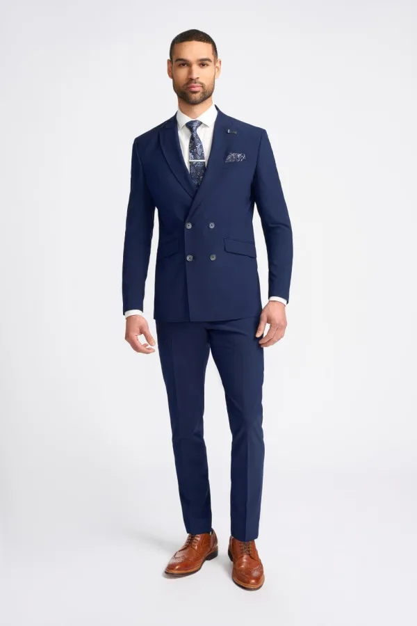 Costume 2 pièces - Double Boutonnage - Costume Navy Cavani Victorious 2pc