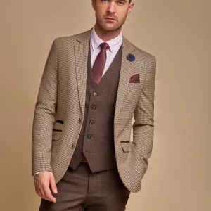 Costume pour homme en trois pièces Cavani Elwood à carreaux - Mix and Match