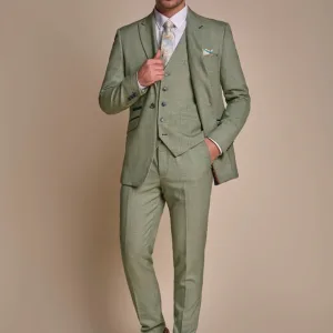 Costume pour homme en vert sauge - Cavani Caridi Sage