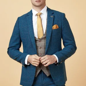 Costume pour homme trois pièces Dion bleu Mix and Match