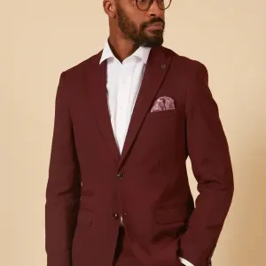 Costume Rouge vin 2 pièces - Marc Darcy Max Rouge Vin 2pc