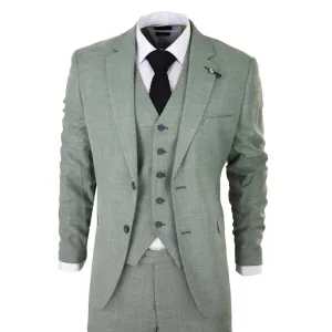 Costume trois pièces slim fit Cavani Sage
