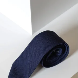 Cravate Bromley Bleu Marine - Marc darcy