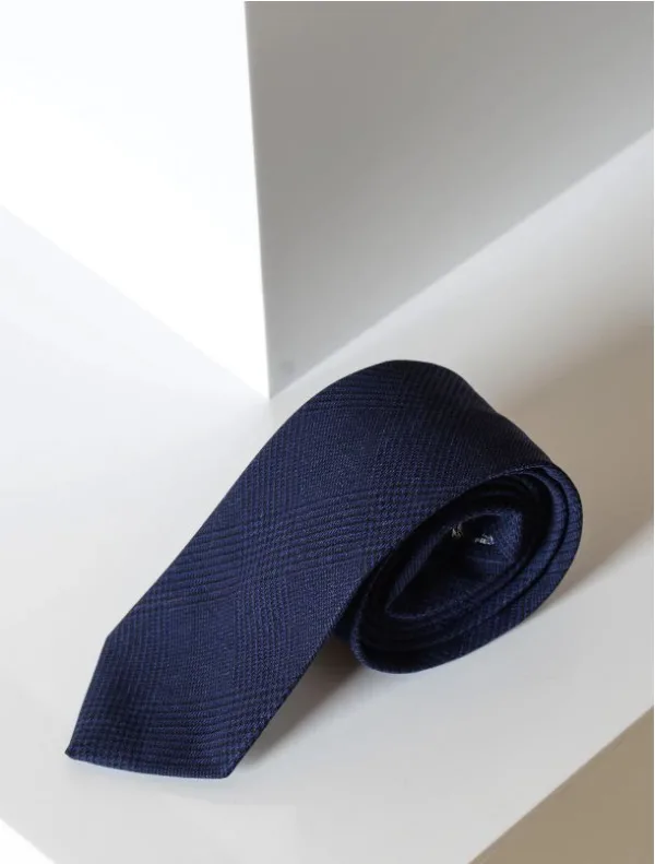 Cravate Bromley Bleu Marine - Marc darcy