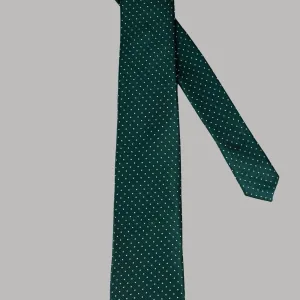 Ensemble de cravate Verts Olive Dots - Cavani