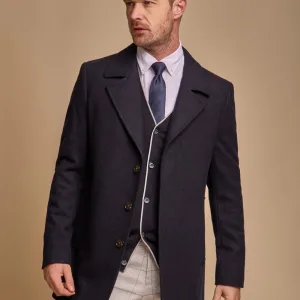 Manteau hommes Marcus - Bleu Marine - Cavani