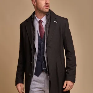 Manteau hommes Sanford - Noir - Cavani