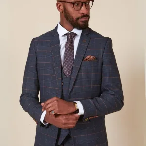 Marc Darcy - Blazer Jenson Bleu marine