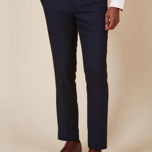 Marc Darcy - Pantalon Bleu Marine Edison Redline