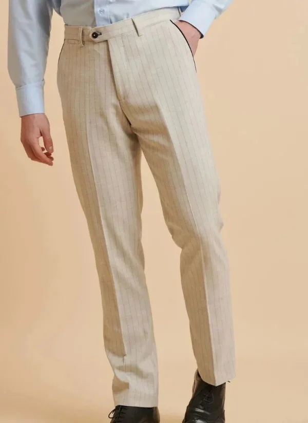 Marc Darcy - Pantalon Grant Pierre Rayé