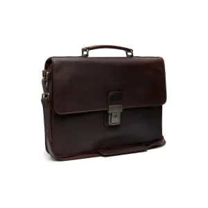 Serviette en Cuir - The Chesterfield Brand Venice Marron