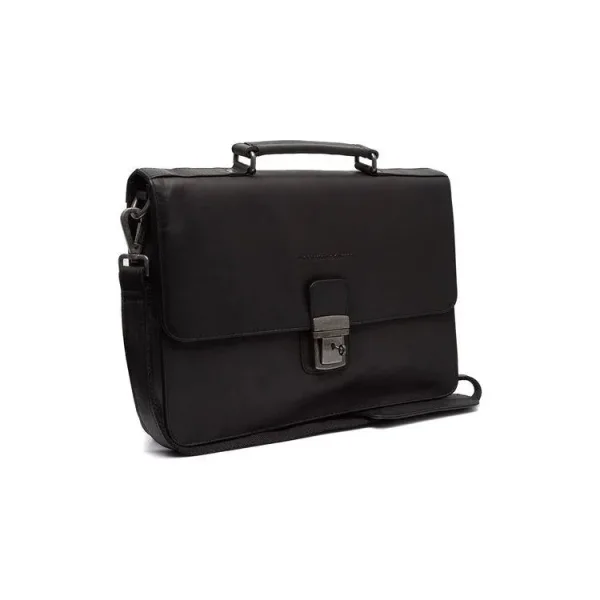 Serviette en Cuir - The Chesterfield Brand Venice Noir