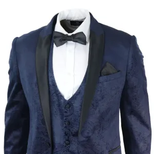 tenue élégante en velours côtelé marine
